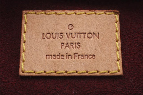 Auth Louis Vuitton Monogram Multicolor Claudia Hand Bag White M40193 LV 6566D