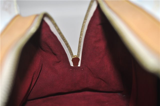 Auth Louis Vuitton Monogram Multicolor Claudia Hand Bag White M40193 LV 6566D