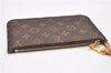 Authentic Louis Vuitton Monogram Neverfull Pouch Purse Clutch Bag LV 6566F