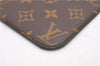 Authentic Louis Vuitton Monogram Neverfull Pouch Purse Clutch Bag LV 6566F