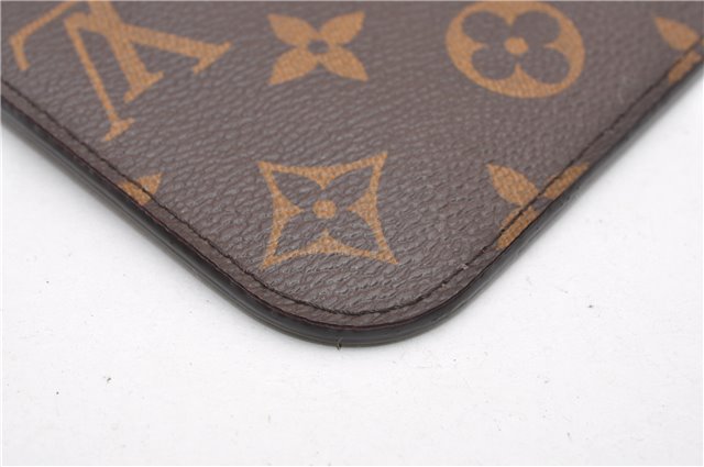 Authentic Louis Vuitton Monogram Neverfull Pouch Purse Clutch Bag LV 6566F