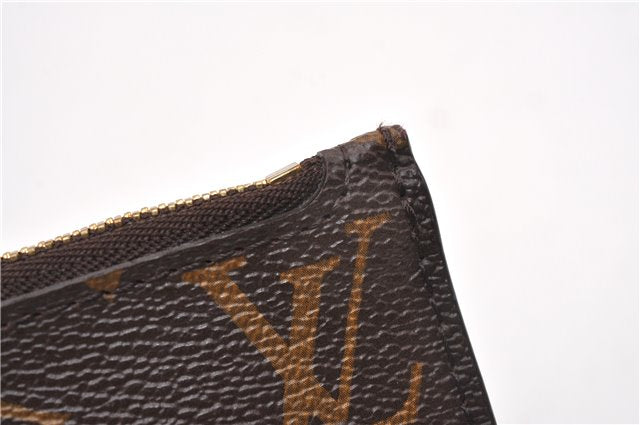 Authentic Louis Vuitton Monogram Neverfull Pouch Purse Clutch Bag LV 6566F