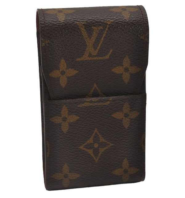 Authentic Louis Vuitton Monogram Etui Cigarette Case M63024 LV 6567I