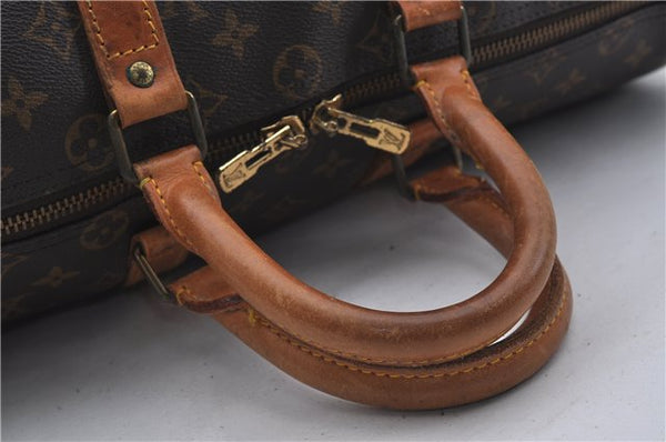 Authentic Louis Vuitton Monogram Keepall 45 Travel Boston Bag M41428 LV 6568D
