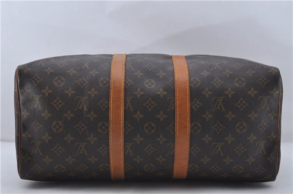 Authentic Louis Vuitton Monogram Keepall 45 Travel Boston Bag M41428 LV 6568D