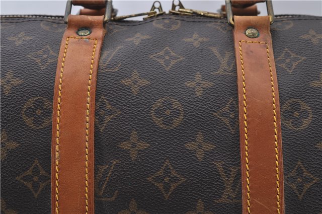 Authentic Louis Vuitton Monogram Keepall 45 Travel Boston Bag M41428 LV 6568D