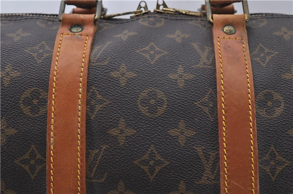 Authentic Louis Vuitton Monogram Keepall 45 Travel Boston Bag M41428 LV 6568D