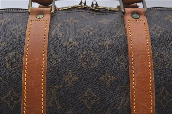 Authentic Louis Vuitton Monogram Keepall 45 Travel Boston Bag M41428 LV 6568D