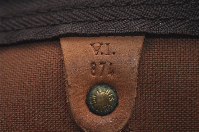 Authentic Louis Vuitton Monogram Keepall 45 Travel Boston Bag M41428 LV 6568D