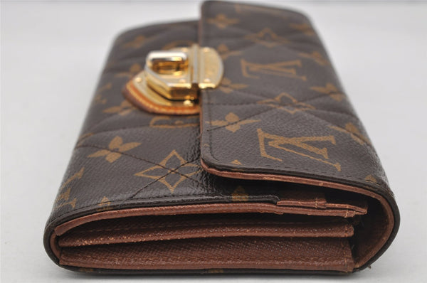 Auth Louis Vuitton Monogram Etoile Portefeuille Sarah Wallet M66556 LV 6570I