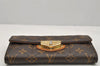 Auth Louis Vuitton Monogram Etoile Portefeuille Sarah Wallet M66556 LV 6570I