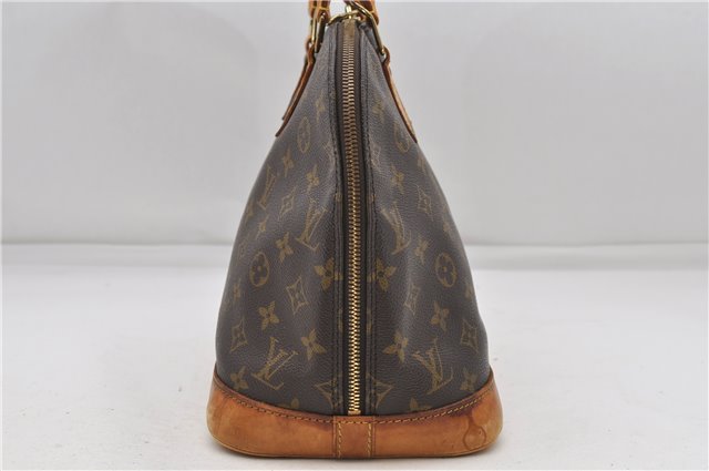 Authentic Louis Vuitton Monogram Alma Hand Bag Purse M51130 LV 6571D