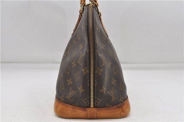 Authentic Louis Vuitton Monogram Alma Hand Bag Purse M51130 LV 6571D