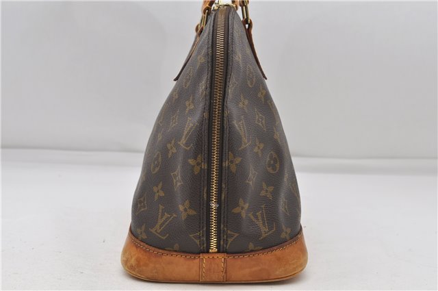 Authentic Louis Vuitton Monogram Alma Hand Bag Purse M51130 LV 6571D