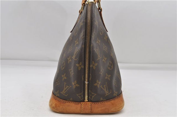 Authentic Louis Vuitton Monogram Alma Hand Bag Purse M51130 LV 6571D