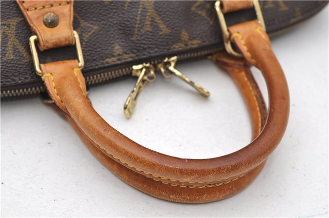 Authentic Louis Vuitton Monogram Alma Hand Bag Purse M51130 LV 6571D