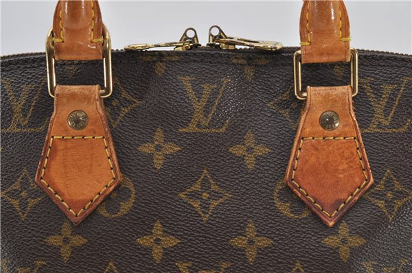 Authentic Louis Vuitton Monogram Alma Hand Bag Purse M51130 LV 6571D