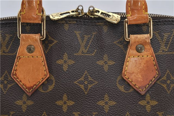 Authentic Louis Vuitton Monogram Alma Hand Bag Purse M51130 LV 6571D