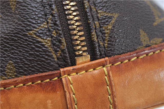 Authentic Louis Vuitton Monogram Alma Hand Bag Purse M51130 LV 6571D