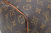 Authentic Louis Vuitton Monogram Speedy 35 Hand Boston Bag M41524 LV 6573D