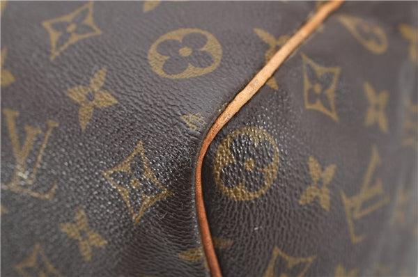 Authentic Louis Vuitton Monogram Speedy 35 Hand Boston Bag M41524 LV 6573D