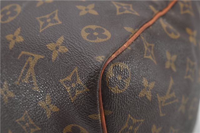 Authentic Louis Vuitton Monogram Speedy 35 Hand Boston Bag M41524 LV 6573D