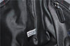 Authentic BURBERRY Check Shoulder Hand Bag Purse Nylon Leather Black 6573E