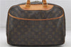 Authentic Louis Vuitton Monogram Deauville Hand Bag M47270 LV 6574D
