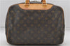 Authentic Louis Vuitton Monogram Deauville Hand Bag M47270 LV 6574D