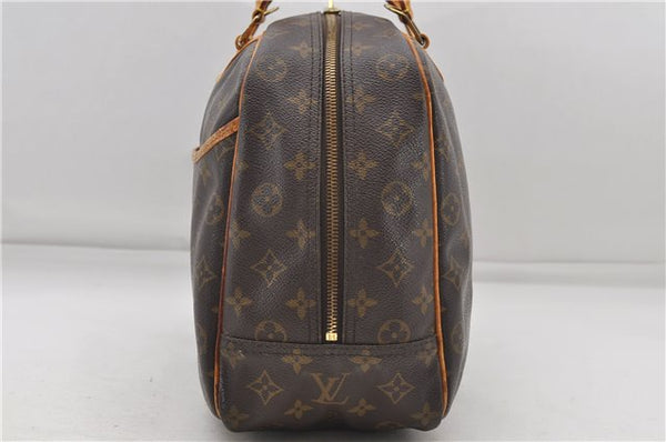 Authentic Louis Vuitton Monogram Deauville Hand Bag M47270 LV 6574D