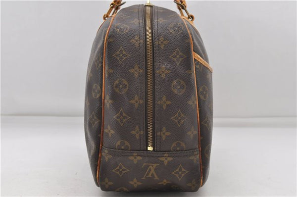 Authentic Louis Vuitton Monogram Deauville Hand Bag M47270 LV 6574D