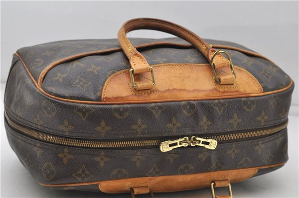 Authentic Louis Vuitton Monogram Deauville Hand Bag M47270 LV 6574D