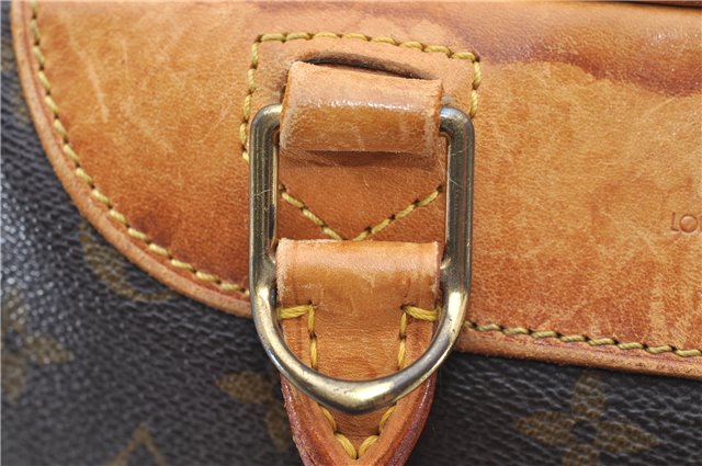 Authentic Louis Vuitton Monogram Deauville Hand Bag M47270 LV 6574D