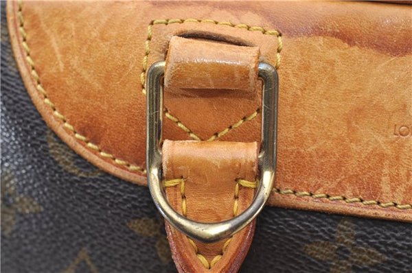 Authentic Louis Vuitton Monogram Deauville Hand Bag M47270 LV 6574D