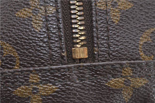 Authentic Louis Vuitton Monogram Deauville Hand Bag M47270 LV 6574D