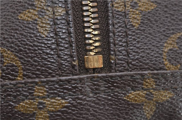 Authentic Louis Vuitton Monogram Deauville Hand Bag M47270 LV 6574D