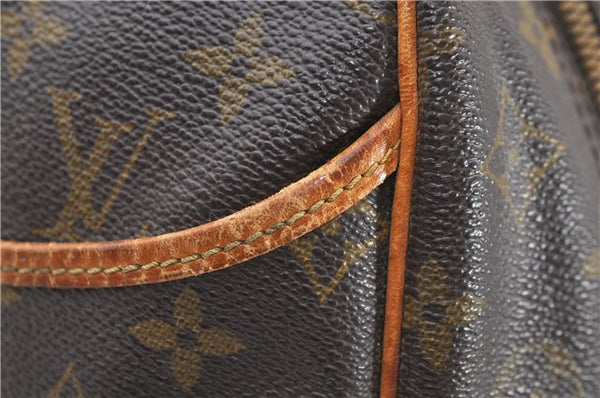 Authentic Louis Vuitton Monogram Deauville Hand Bag M47270 LV 6574D