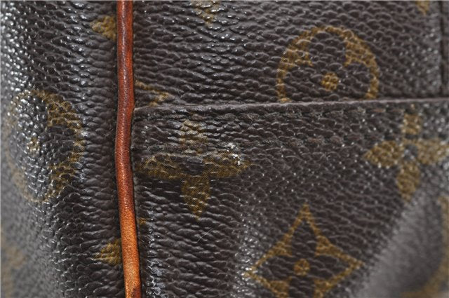 Authentic Louis Vuitton Monogram Deauville Hand Bag M47270 LV 6574D