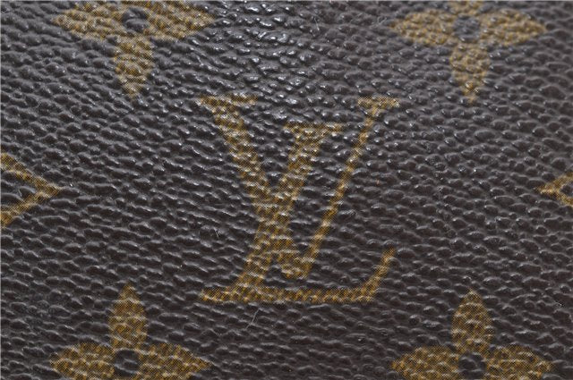 Authentic Louis Vuitton Monogram Deauville Hand Bag M47270 LV 6574D