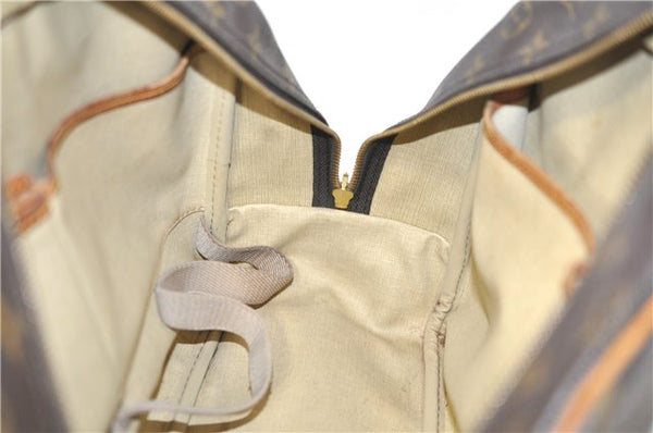 Authentic Louis Vuitton Monogram Deauville Hand Bag M47270 LV 6574D