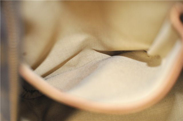 Authentic Louis Vuitton Monogram Deauville Hand Bag M47270 LV 6574D