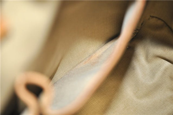 Authentic Louis Vuitton Monogram Deauville Hand Bag M47270 LV 6574D