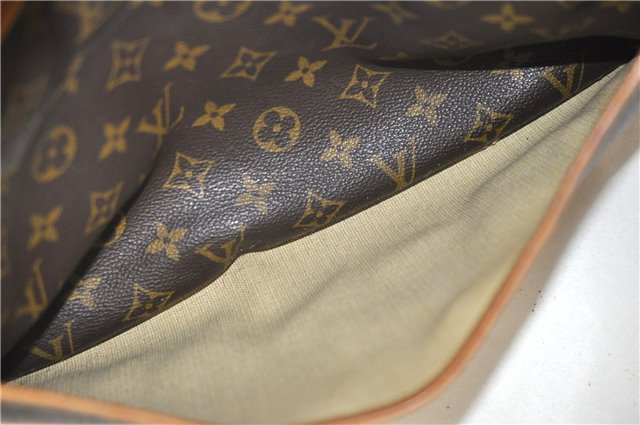 Authentic Louis Vuitton Monogram Deauville Hand Bag M47270 LV 6574D