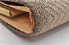 Authentic GUCCI Vintage Clutch Hand Bag Purse Mesh Gold 6575C