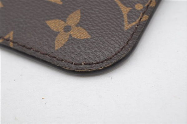 Authentic Louis Vuitton Monogram Neverfull Pouch Purse Clutch Bag LV 6576F