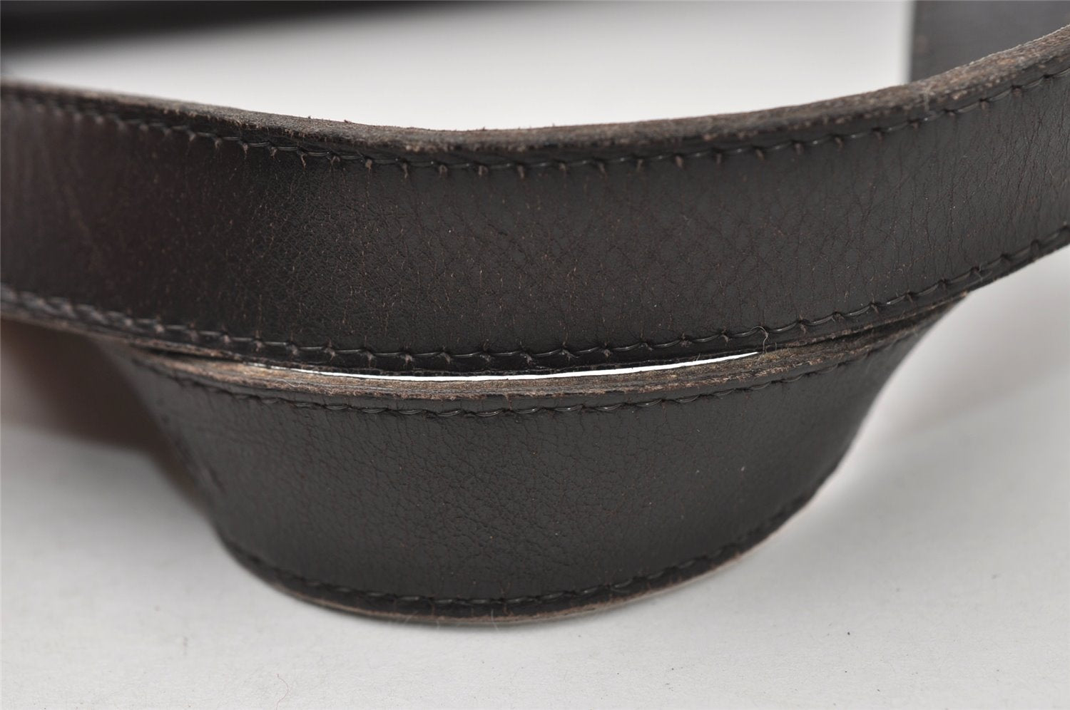 Authentic Christian Dior Trotter Hand Tote Bag Canvas Leather Brown 6576I