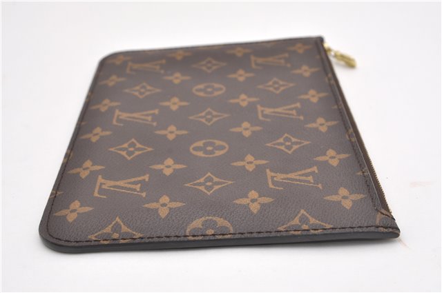 Authentic Louis Vuitton Monogram Neverfull Pouch Purse Clutch Bag LV 6578F