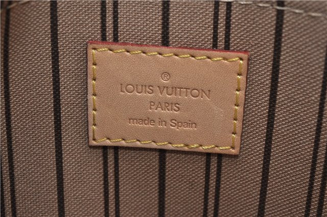 Authentic Louis Vuitton Monogram Neverfull Pouch Purse Clutch Bag LV 6578F