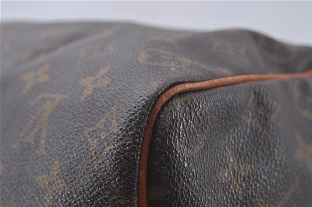 Authentic Louis Vuitton Monogram Speedy 35 Hand Boston Bag M41524 LV 6580D