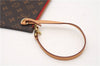 Authentic Louis Vuitton Monogram Neverfull Pouch Purse Clutch Bag Red LV 6580F